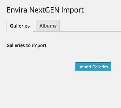 Envira Gallery's NextGEN Importer