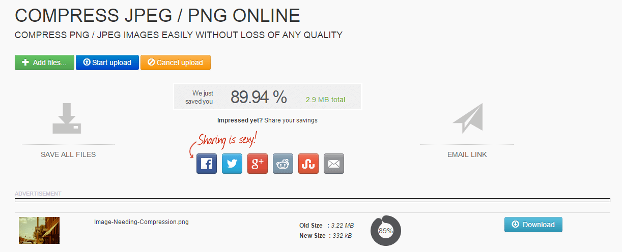 free jpeg image compression software download