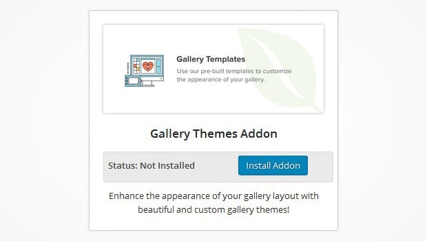 Gallery Themes Addon