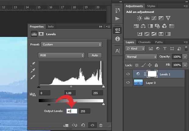 Set Output Levels