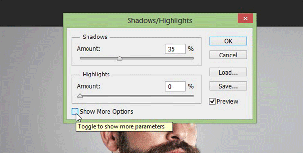 Shadow / Highlight Settings