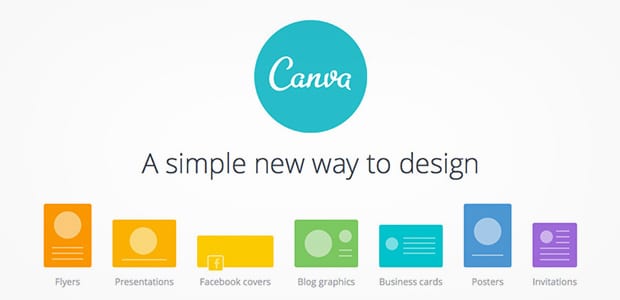 Canva design social media images and images for blog posts