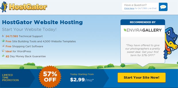 Get Started with HostGator