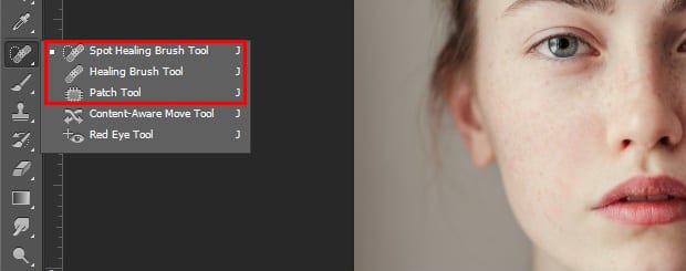 How to Use Spot Healing Brush Tool in Photoshop