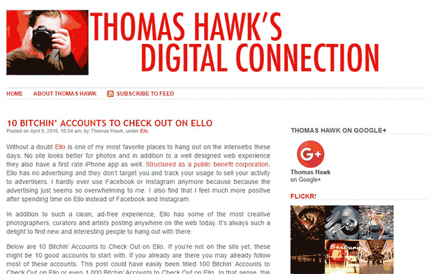 Thomas Hawk Digital Collection