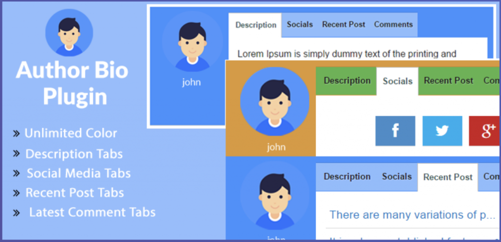 Author Bio WP Plugin