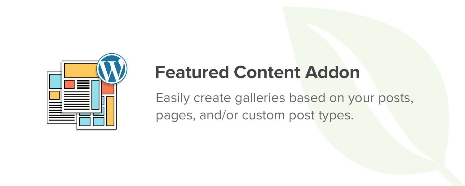 Featured Content Gallery Banner