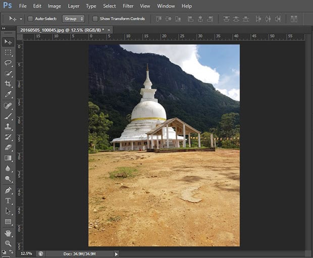 Open Image in Photoshop