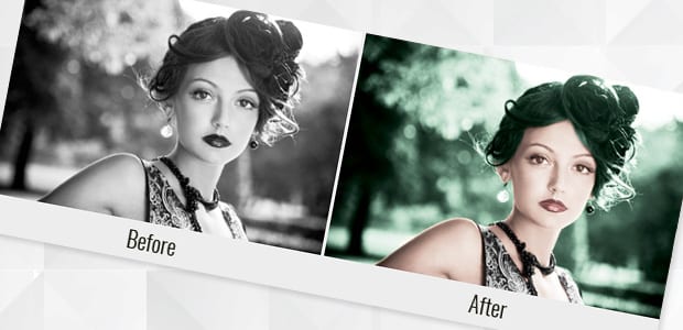 color black and white photos photoshop