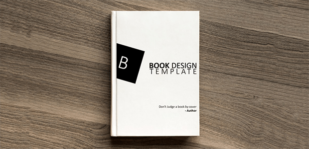 book template design