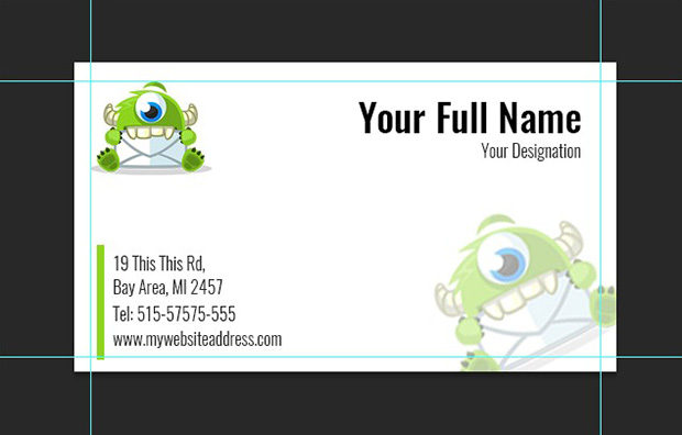 How To Create A Business Card Template In Photoshop