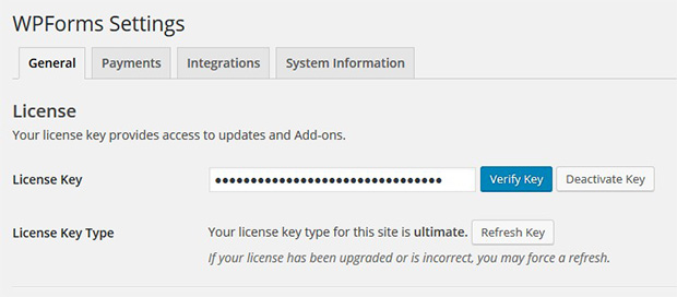 Verify License Key