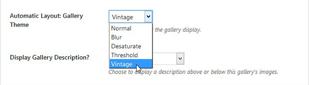Select Vintage Theme