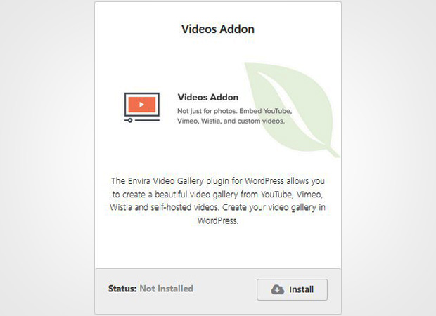 Videos Addon