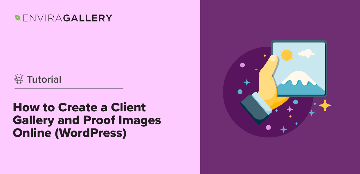 How to Create a Client Gallery and Proof Images Online WordPress