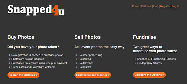 Snapped4u - best places to sell photos online