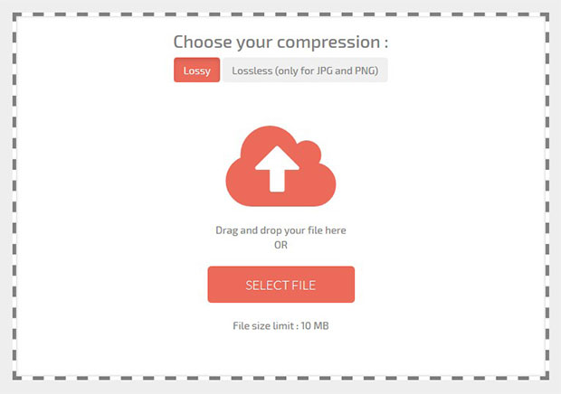 how to compress picture for website speed