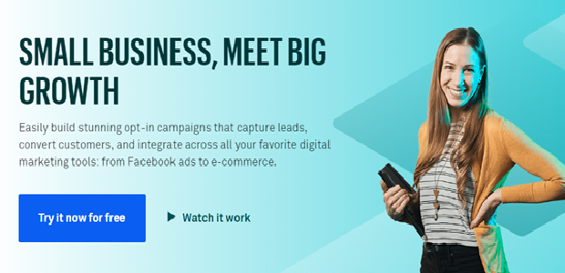 LeadPages call to action banner