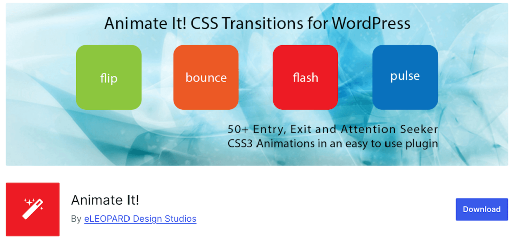 Animate It! - WordPress animation plugins