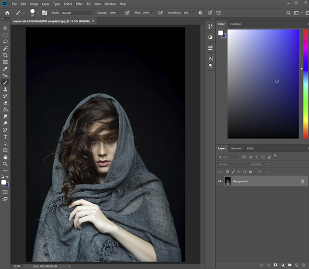 How to Make a Background White in Photoshop