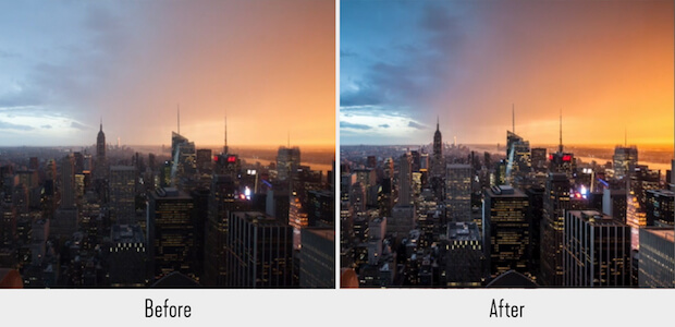 NY Skyline lightroom preset