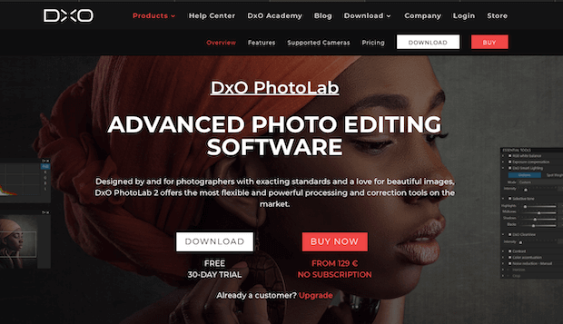 بهترین نرم افزار ویرایش عکس برای عکاسان dxo photolab