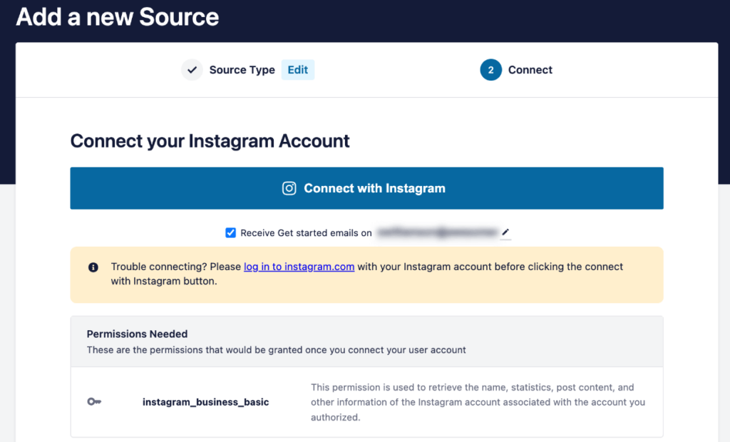 Smash Balloon - connect Instagram account with WordPress