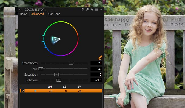 Advanced Color Editor - Capture One