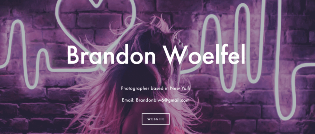 Brandon Woelfel - display font example