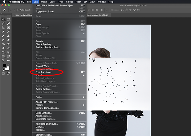 how to merge layers in photoshop cc