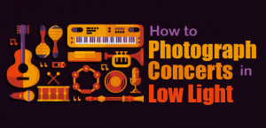how to photograph concerts in low light