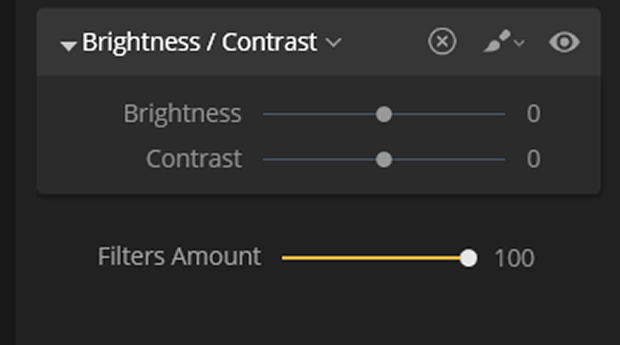 Brightness/Contrast adjustment in Luminar