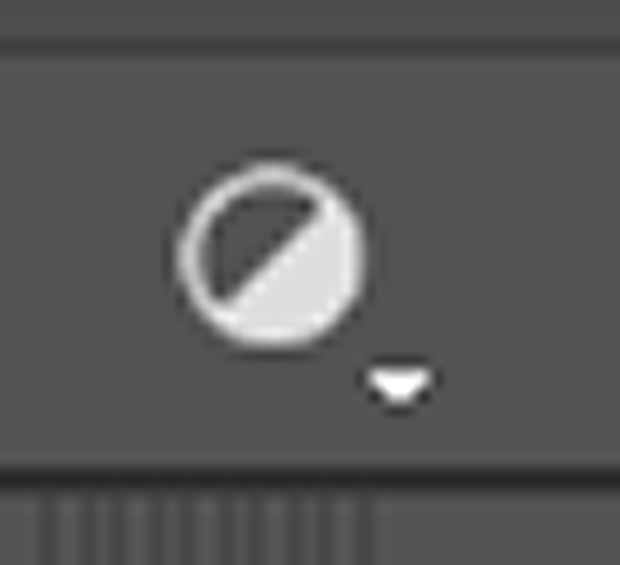 Adjustment Layers icon in Photoshop