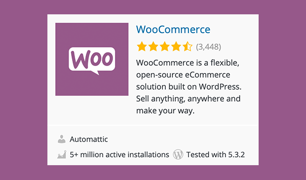 woocommerce plugin for wordpress