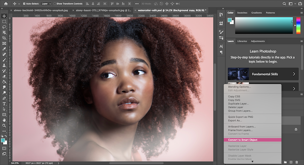 Change Hair Color In An Image With Photoshop