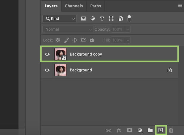 background copy layer photoshop