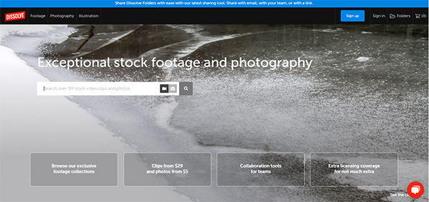 best stock photo and video sites dissolve