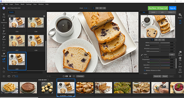 how to organize photos with on1 photo raw image editing