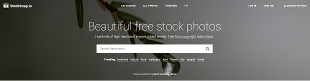 beste premium stockfotografie websites stocksnap.io