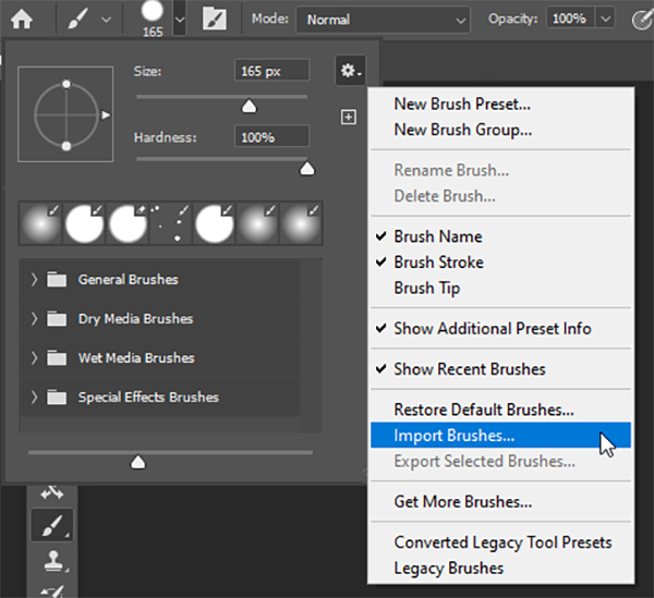 Guide to the Brush  Tool in Photoshop  Envira Gallery