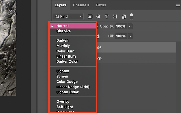 photoshop blending modes