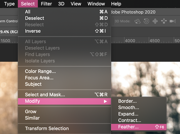 How to Blur Edges in Photoshop