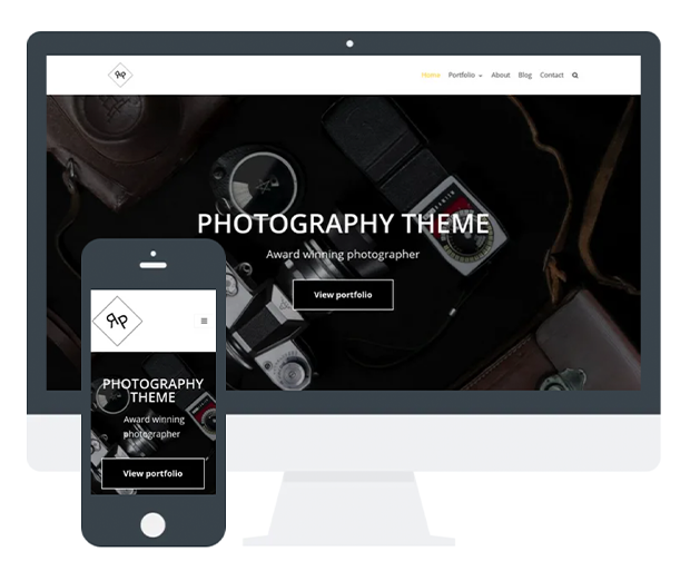 best photography wordpress themes neve photography