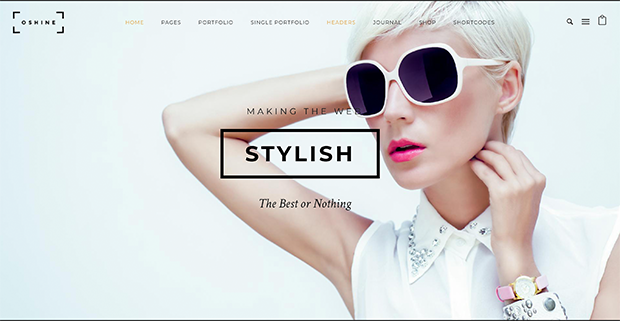 best photography wordpress themes oshine