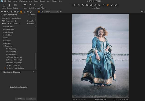 capture one presets