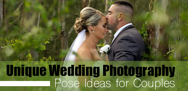 15 Unique Wedding Photography Pose Ideas for Couples