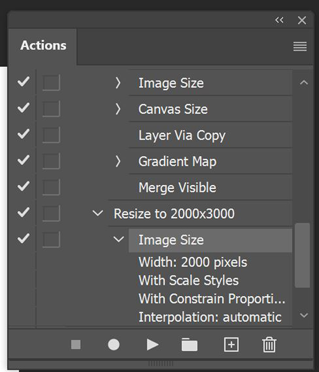 resize an image in photoshop