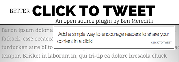 best social media share plugins for WordPress Better Click to Tweet