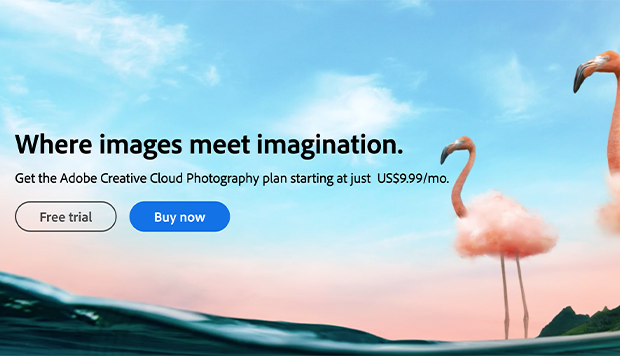Adobe Photoshop and Lightroom Photography Plan Creative Cloud