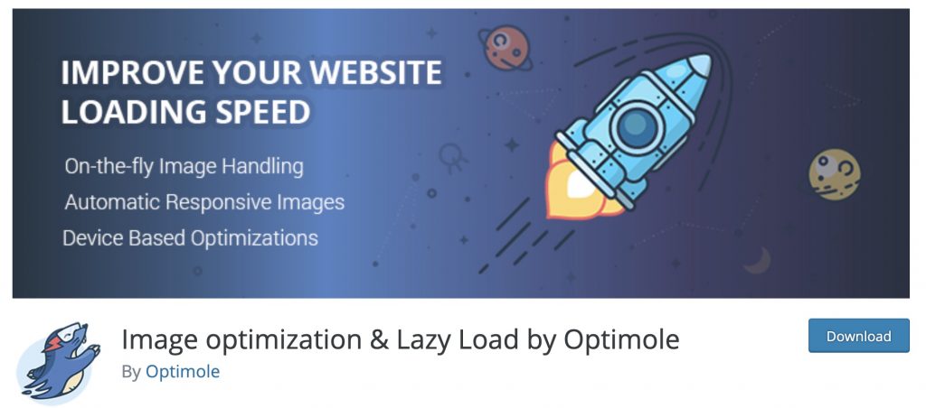 Optimole is a popular image compression and optimization plugin, made by the same people behind ThemeIsle.